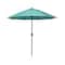 California Umbrella 9' Bronze Aluminum Market Patio Umbrella, Sunbrella Aruba 194061337066 - alternate 1